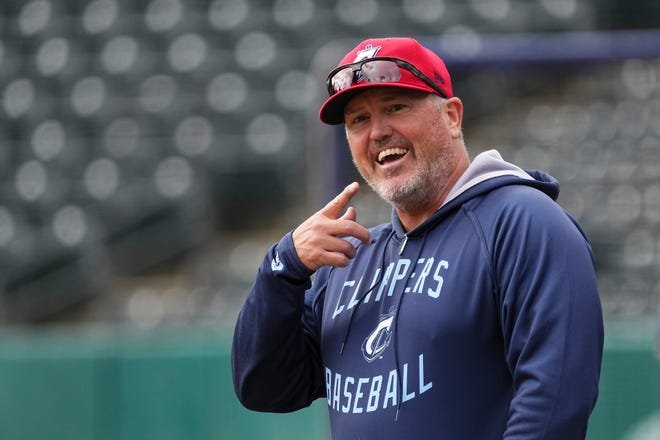 Manager Andy Tracy is entering his fourth season leading the Columbus Clippers.