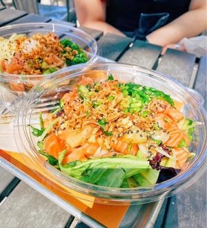 Fast-casual poke chain Pokeworks has free delivery through Sunday, April 21, for the 4/20 celebration.